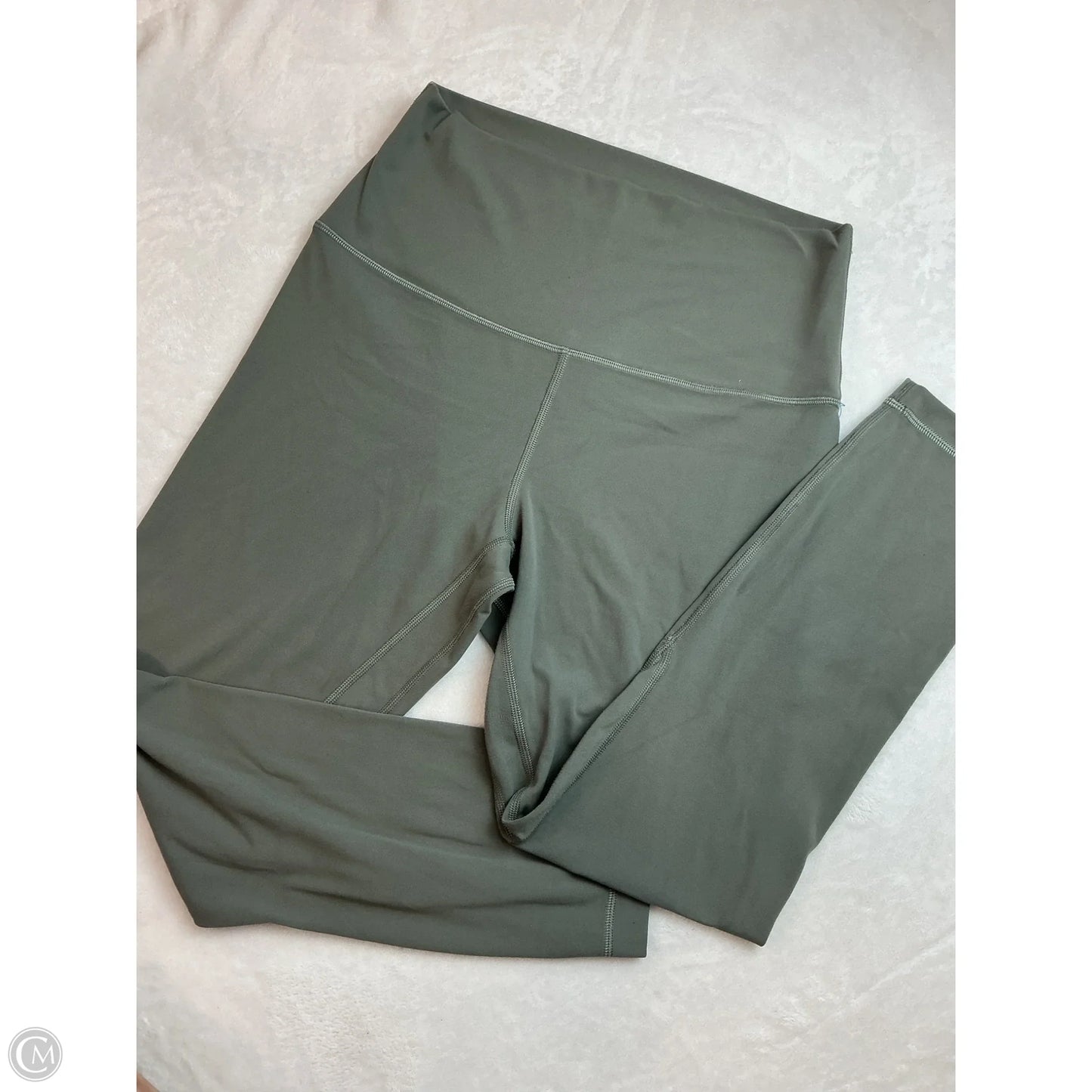 Athletic Leggings By Lululemon In Green, Size: 8