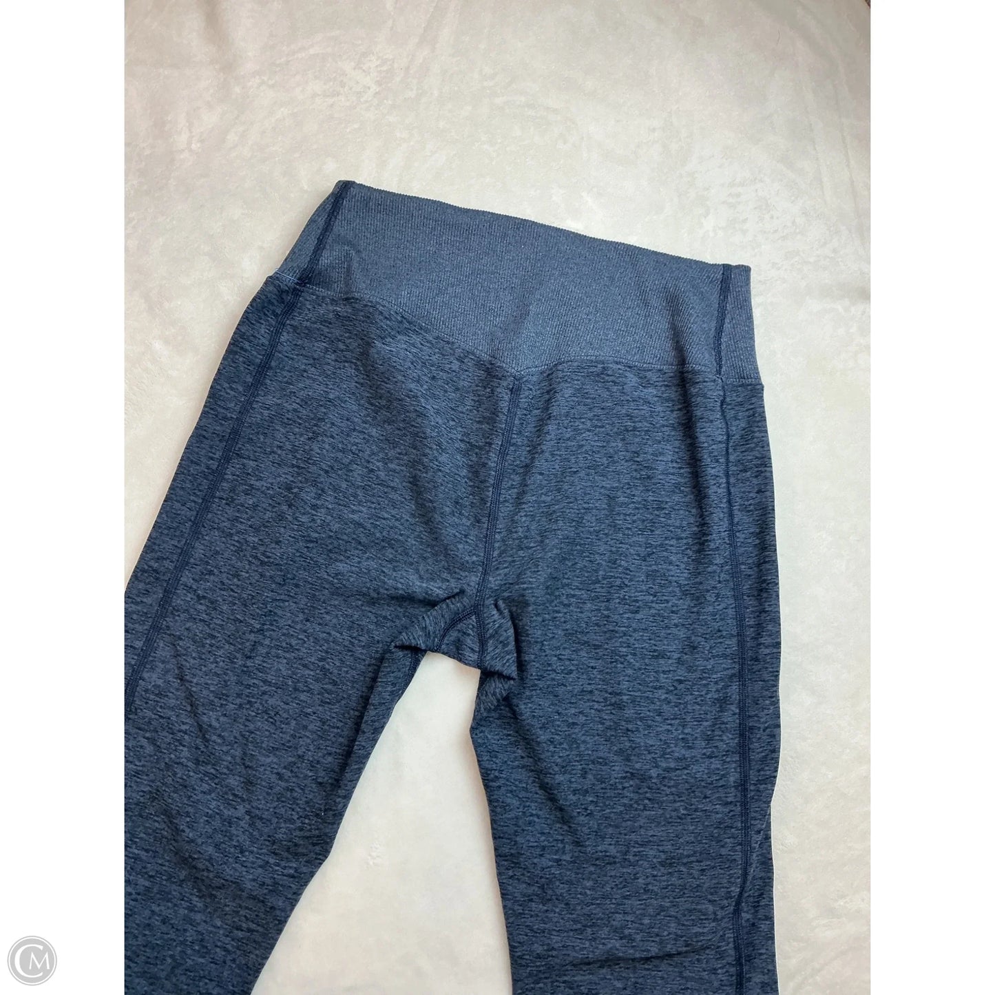 Athletic Leggings By Alo In Blue, Size: L