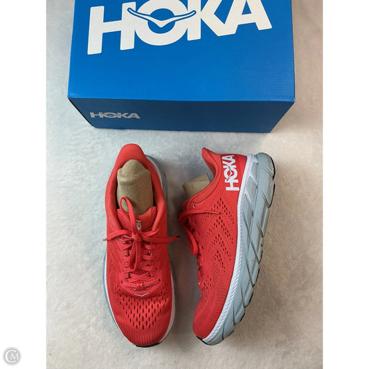 Shoes Athletic By Hoka In Orange, Size: 9