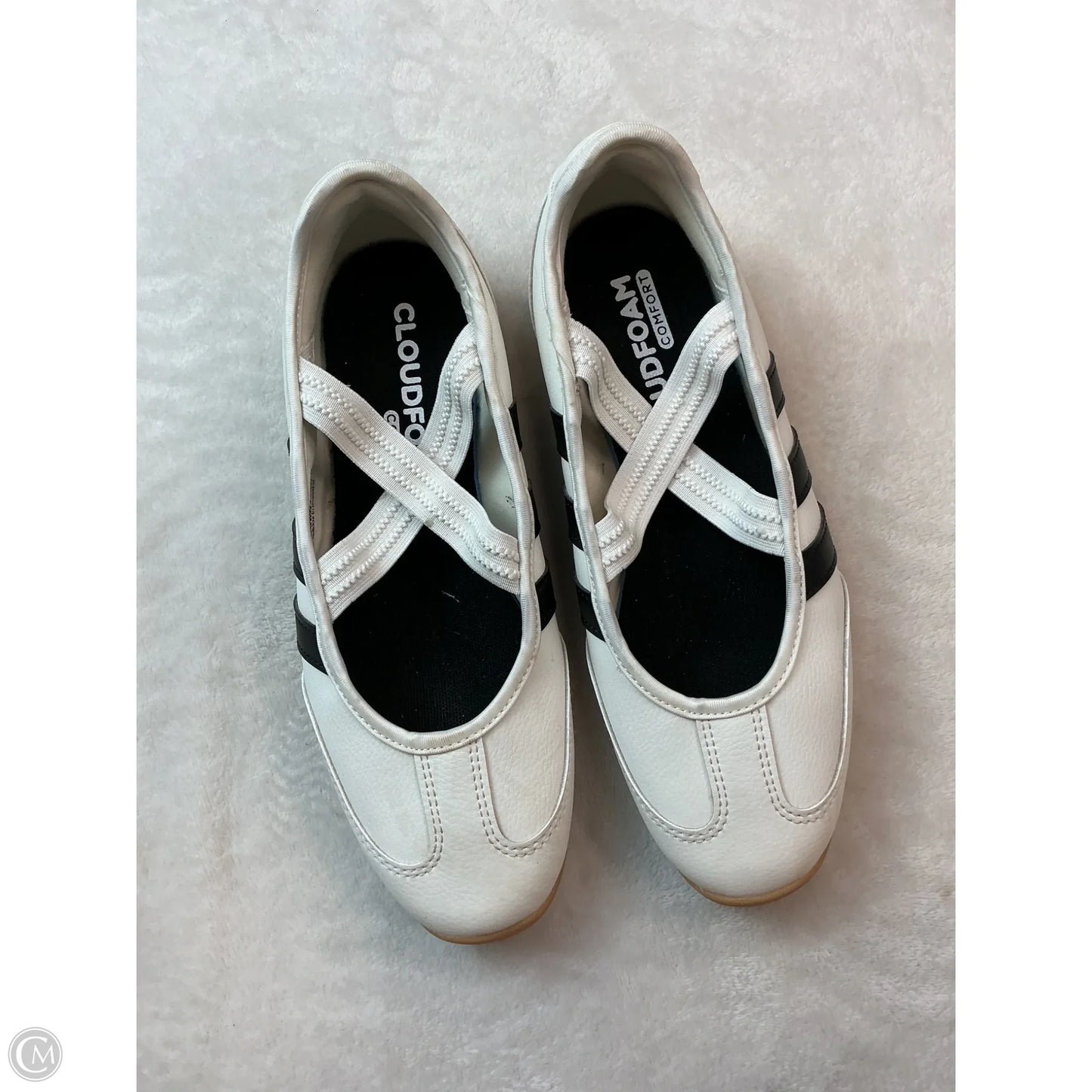 Shoes Flats By Adidas In White, Size: 6.5