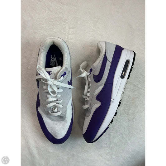 Shoes Sneakers By Nike In Purple & White, Size: 9