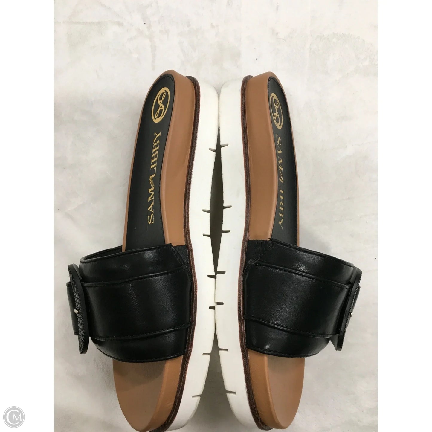 Sandals Flats By Sam And Libby In Black, Size: 10