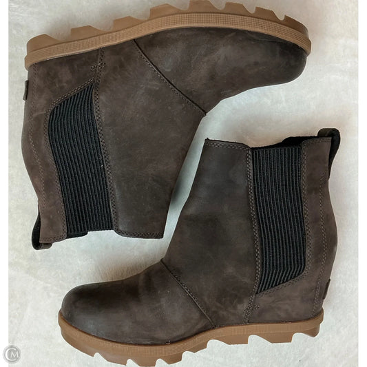 Boots Ankle Flats By Sorel In Brown, Size: 8