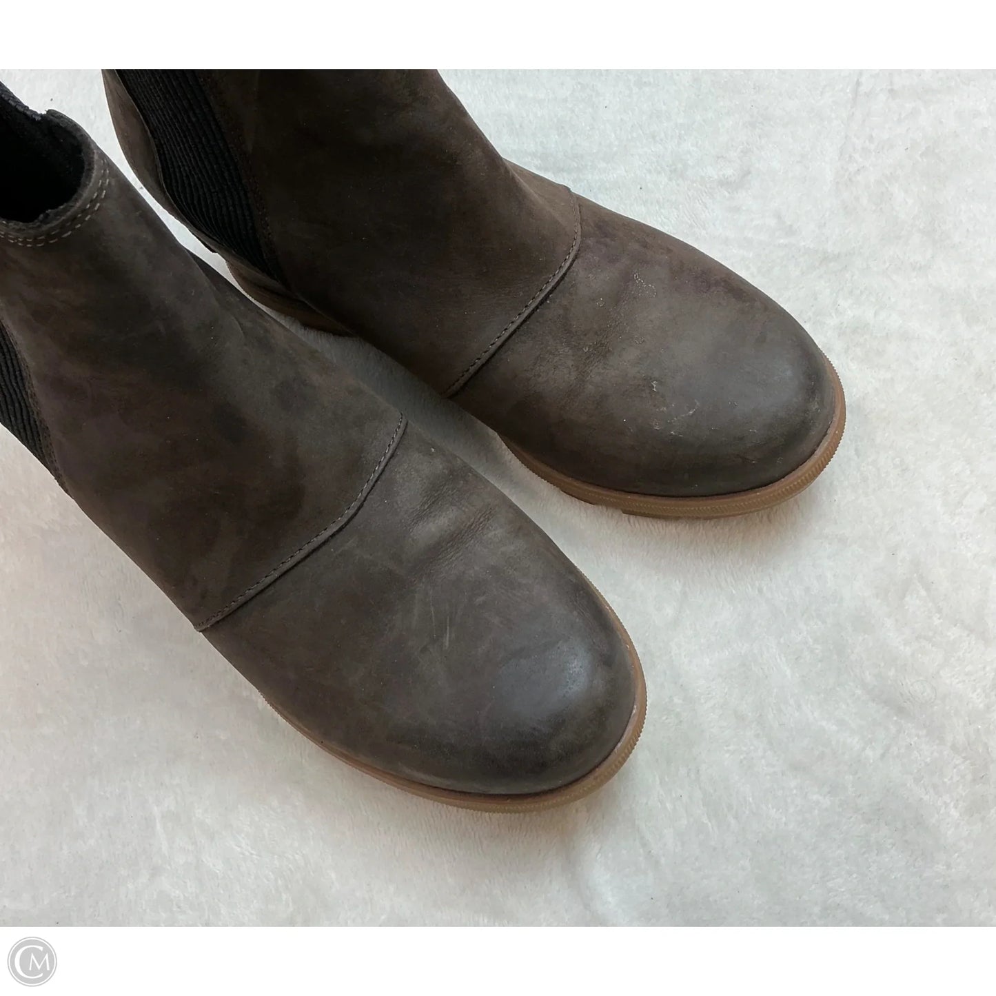 Boots Ankle Flats By Sorel In Brown, Size: 8