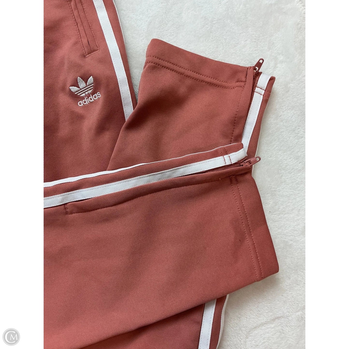 Athletic Pants By Adidas In Peach, Size: M