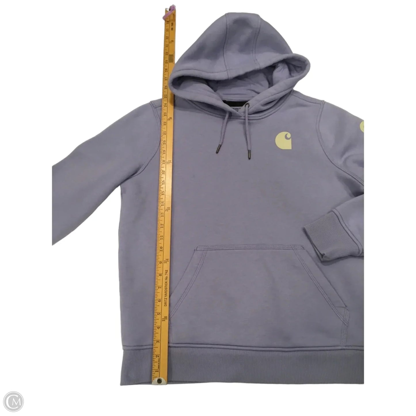 Sweatshirt Hoodie By Carhartt In Purple, Size: L