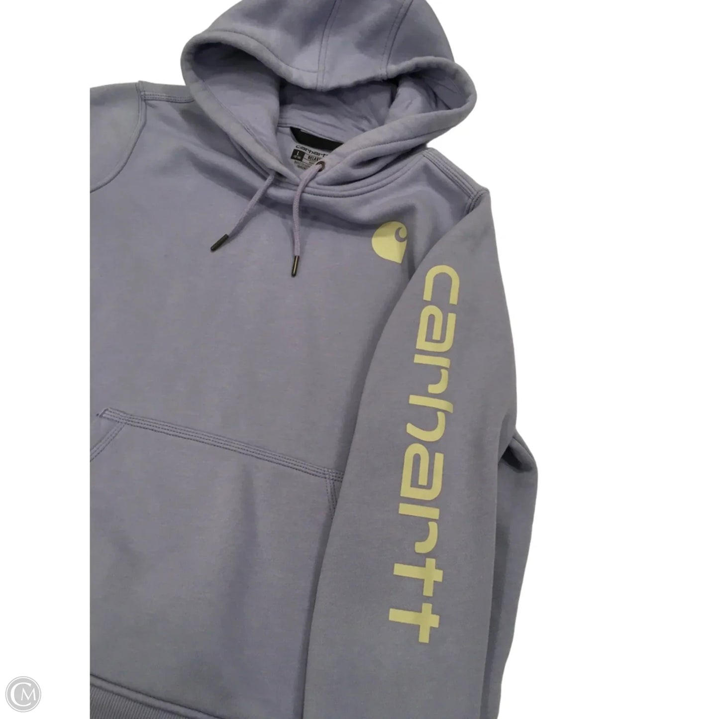 Sweatshirt Hoodie By Carhartt In Purple, Size: L