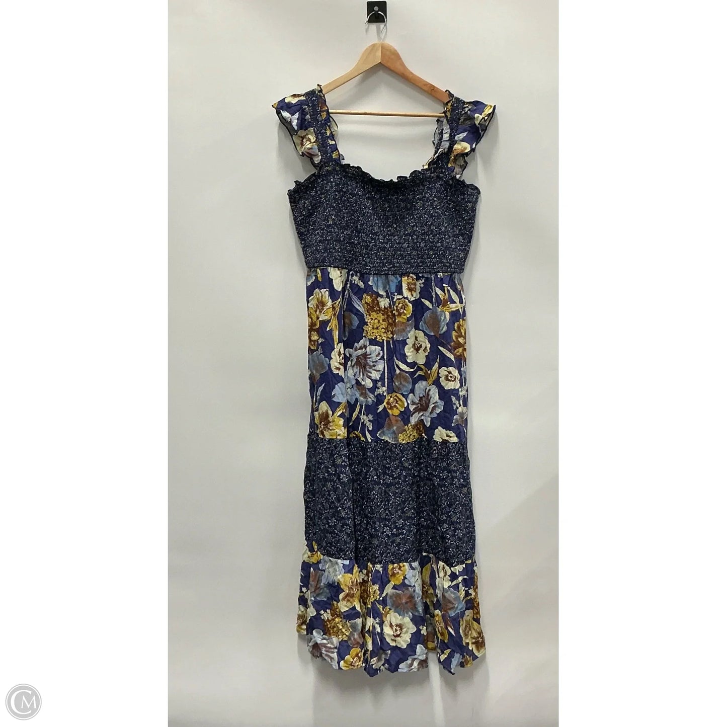 Dress Casual Maxi By Maurices In Floral Print, Size: Xxl
