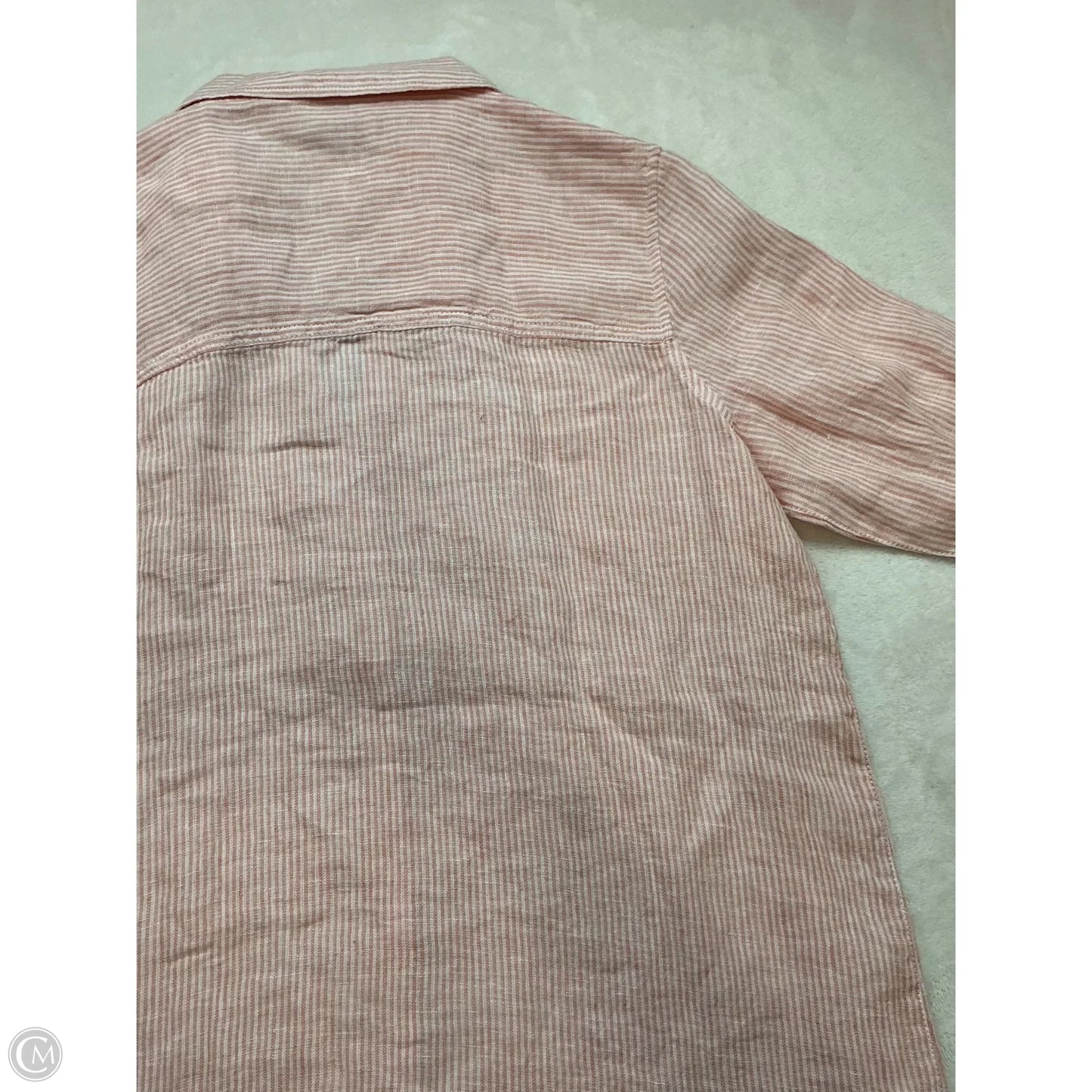 Top Long Sleeve By Clothes Mentor In Orange, Size: M