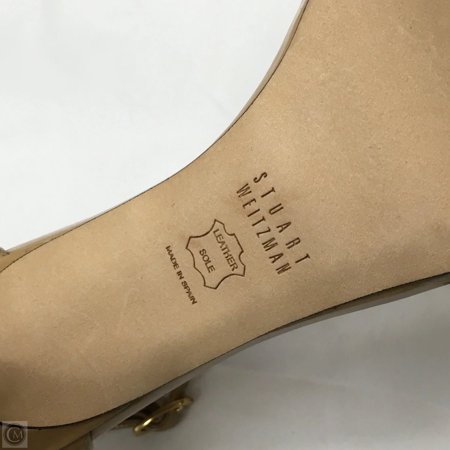 Shoes Designer By Stuart Weitzman In Cream, Size: 8