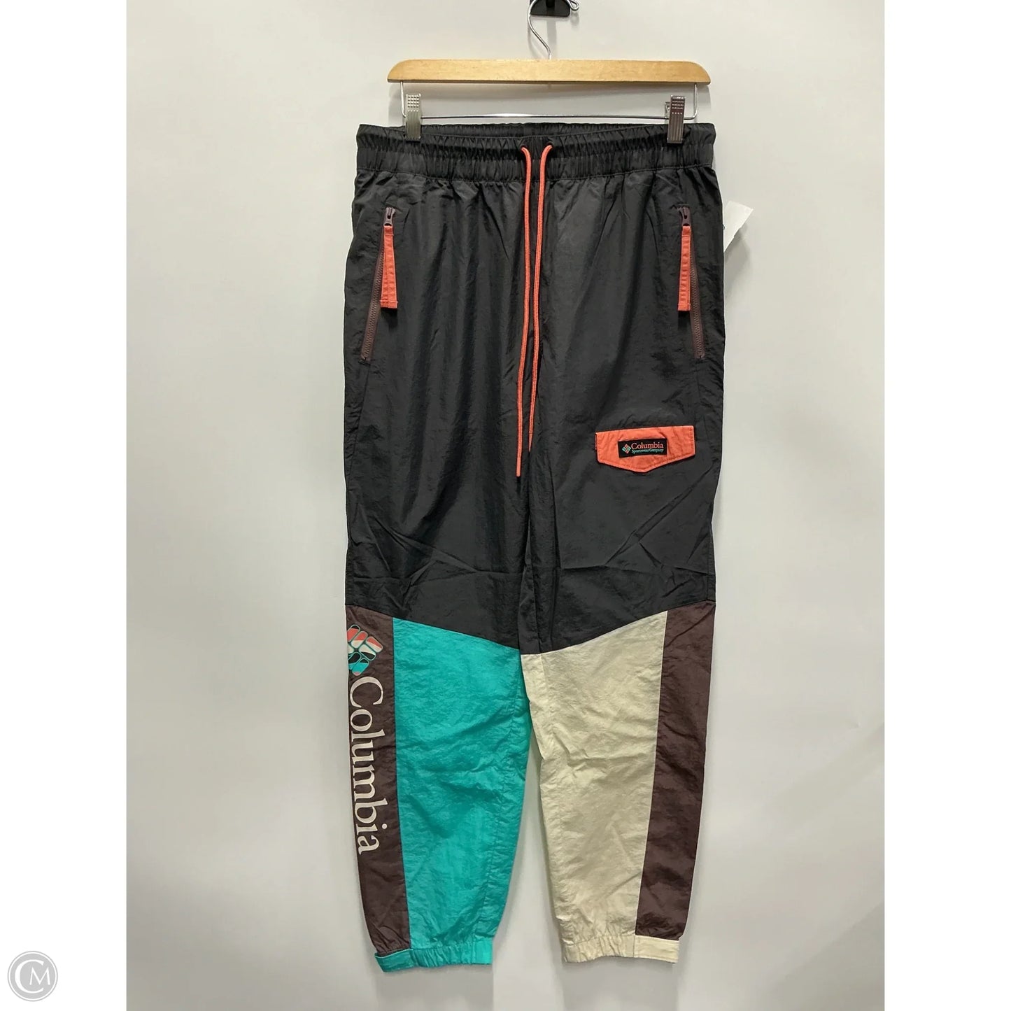 Athletic Pants By Columbia In Grey, Size: M