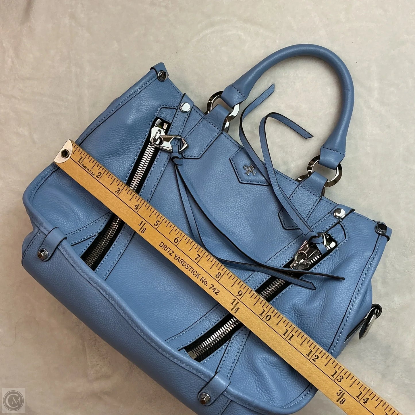 Handbag Leather By Oryany, Size: Small