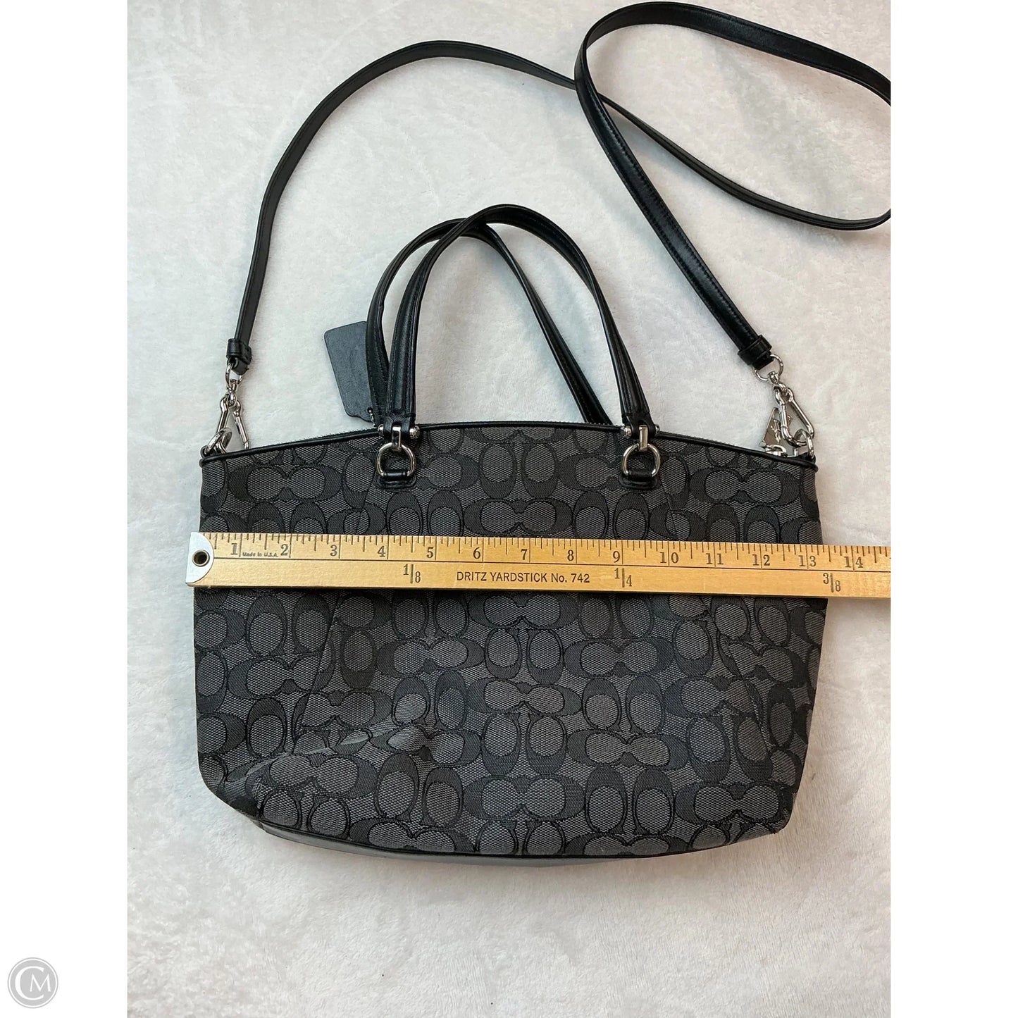 Handbag Designer By Coach, Size: Medium