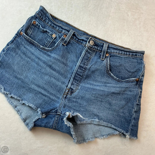Shorts By Levis In Blue Denim, Size: 8