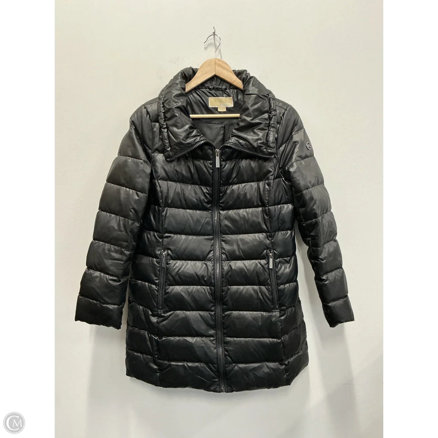 Coat Puffer & Quilted By Michael By Michael Kors In Black, Size: M