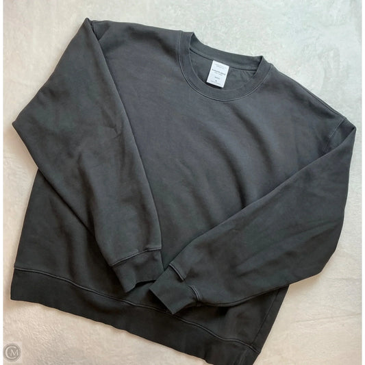 Sweatshirt Crewneck By Aritzia In Grey, Size: Xl