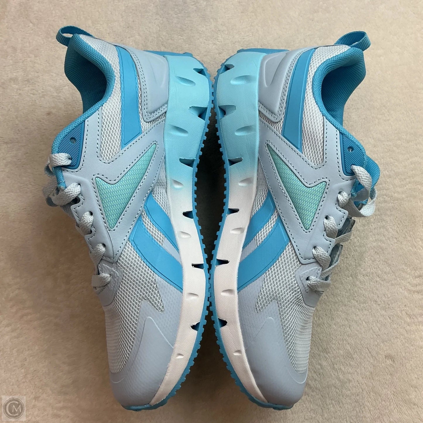 Shoes Athletic By Reebok In Blue, Size: 7