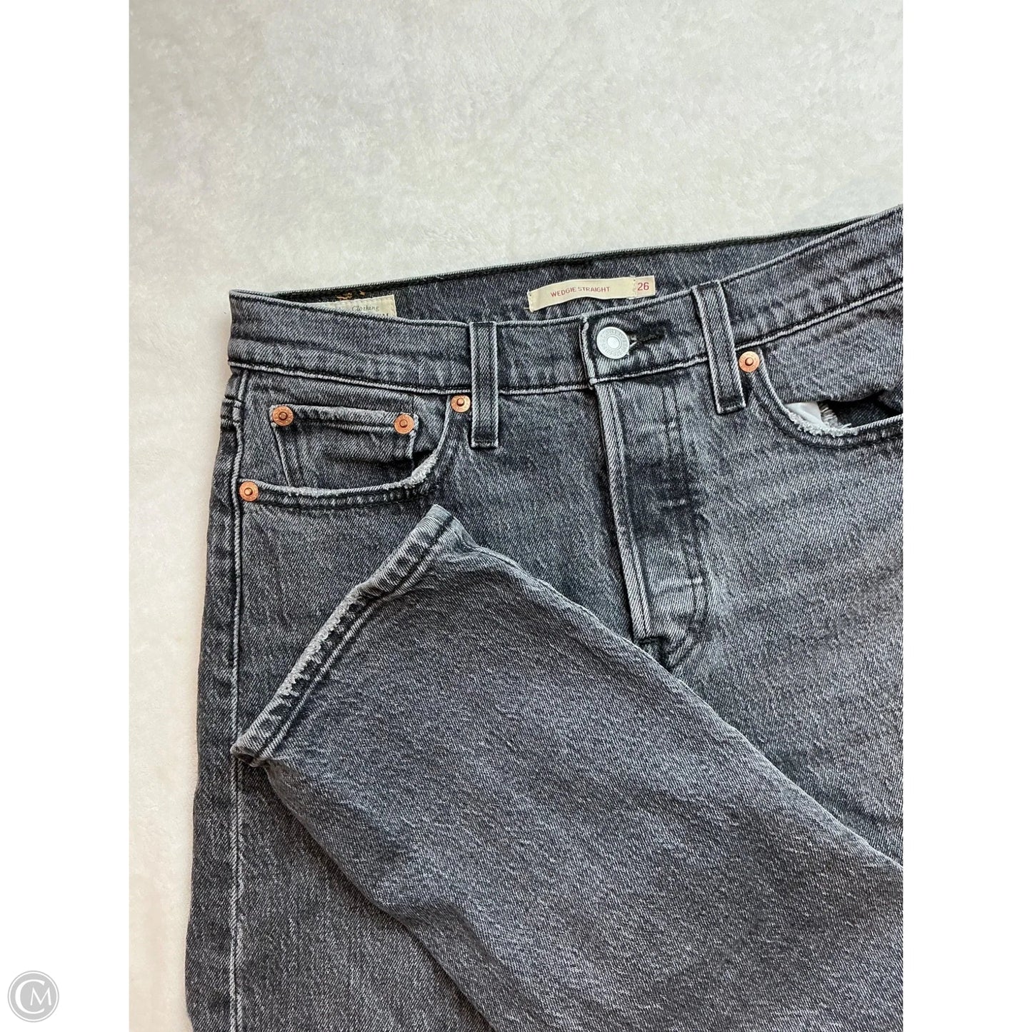 Pants Other By Levis In Grey Denim, Size: 4