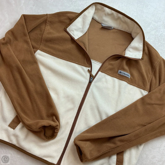 Athletic Fleece By Columbia In Beige, Size: M