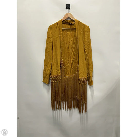 Cardigan By Free People In Gold, Size: Xs