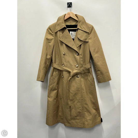 Coat Trench Coat By London Fog In Tan, Size: Mp