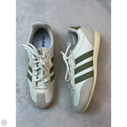 Shoes Athletic By Adidas In Cream & Green, Size: 7.5