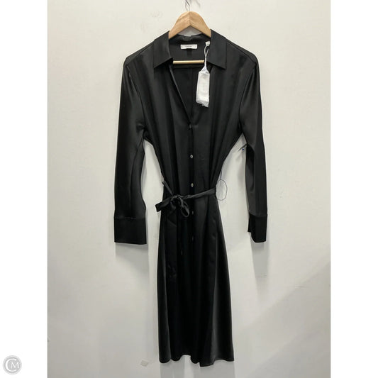 Dress Casual Midi By Vince In Black, Size: M