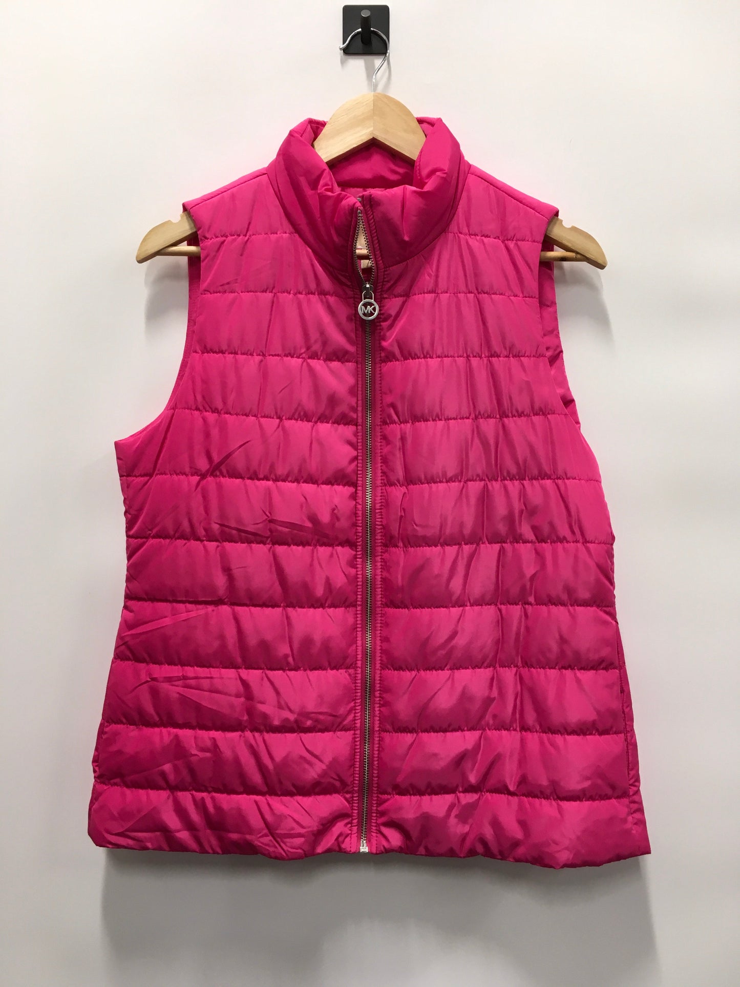 Vest Puffer & Quilted By Michael Kors In Pink, Size: M