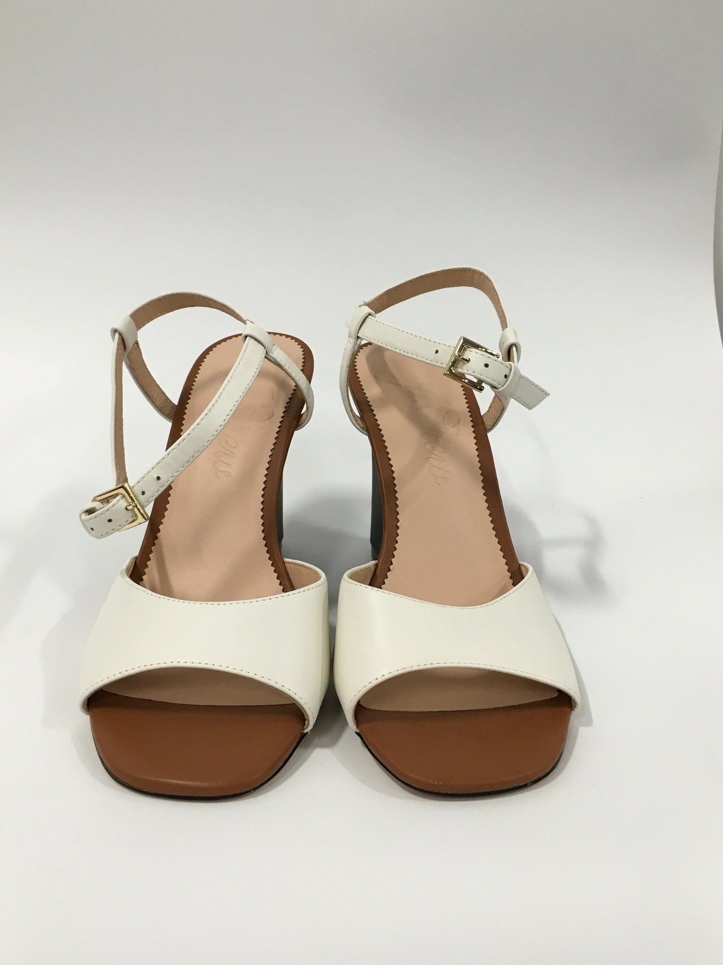 White Shoes Heels Wedge J. Crew, Size 9