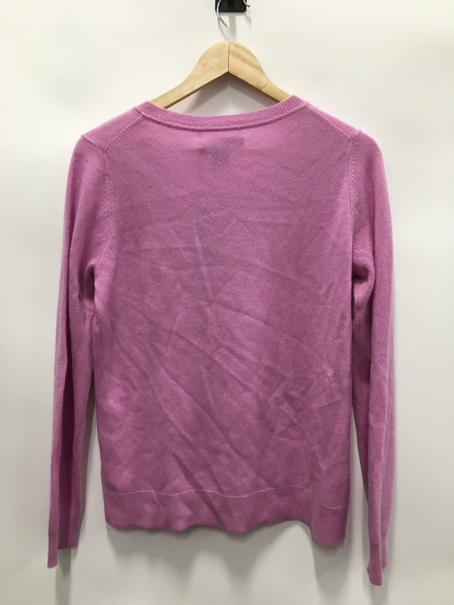 Pink Sweater Cashmere Tahari By Arthur Levine, Size M