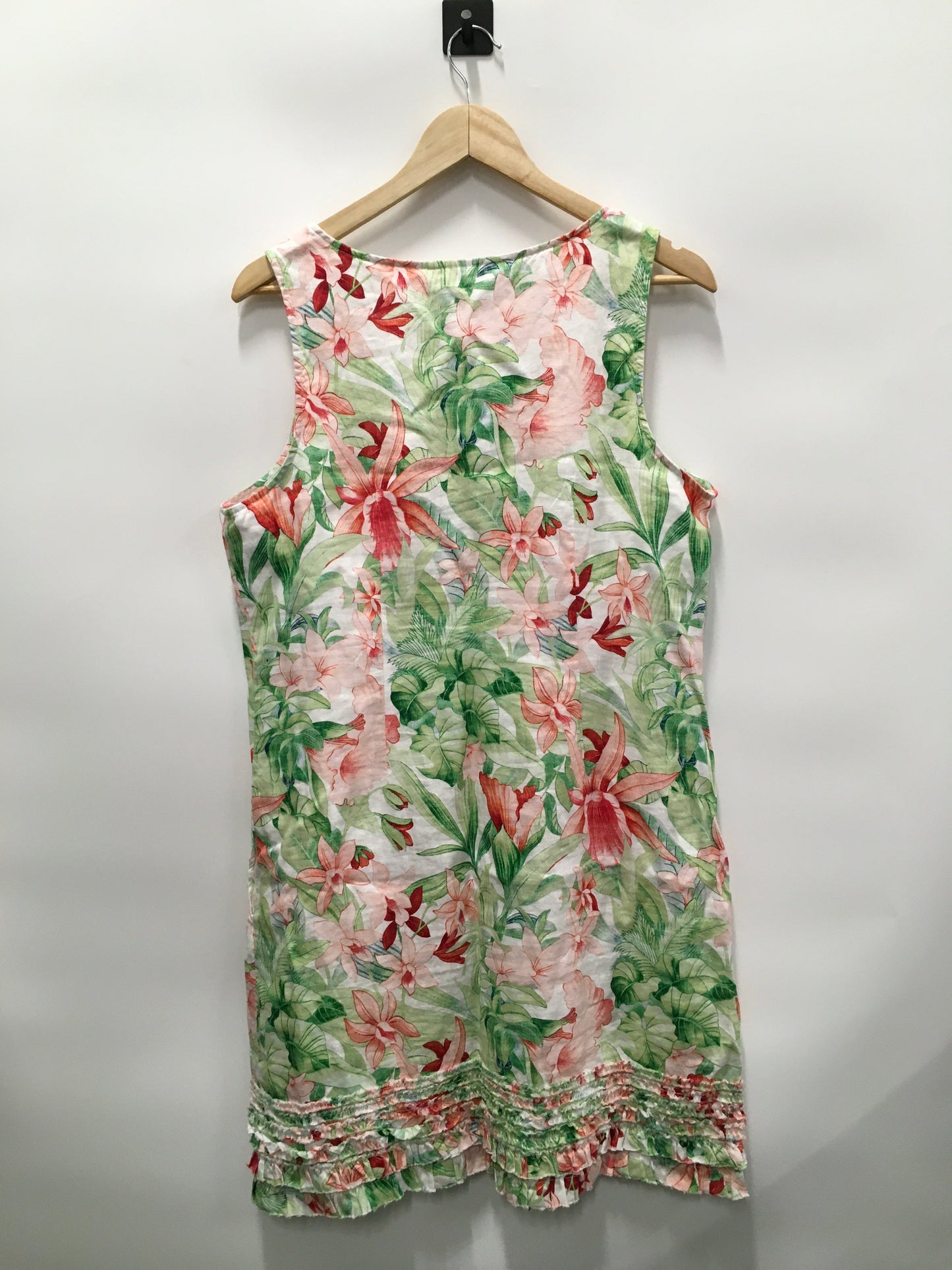 Floral Print Dress Casual Short Tommy Bahama, Size L