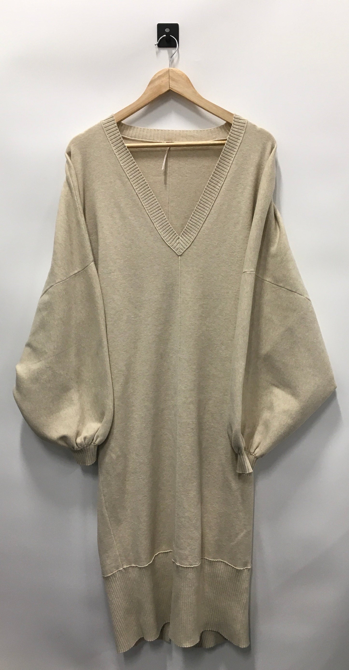 Cream Dress Sweater Free People, Size S