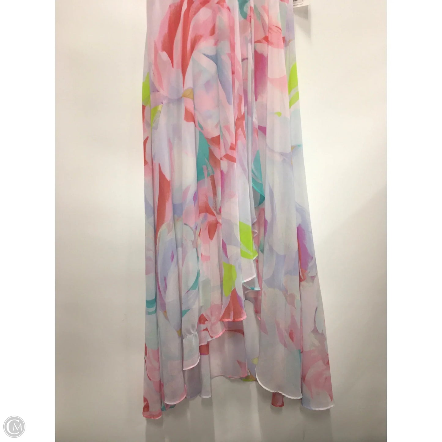 Dress Casual Maxi By Calvin Klein In Multi-colored, Size: M