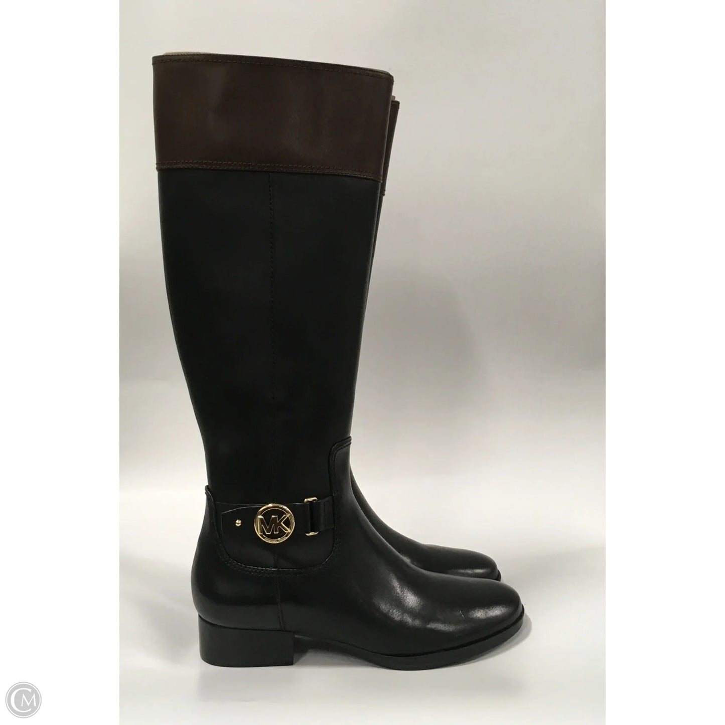 Boots Designer By Michael Kors In Black, Size: 8.5