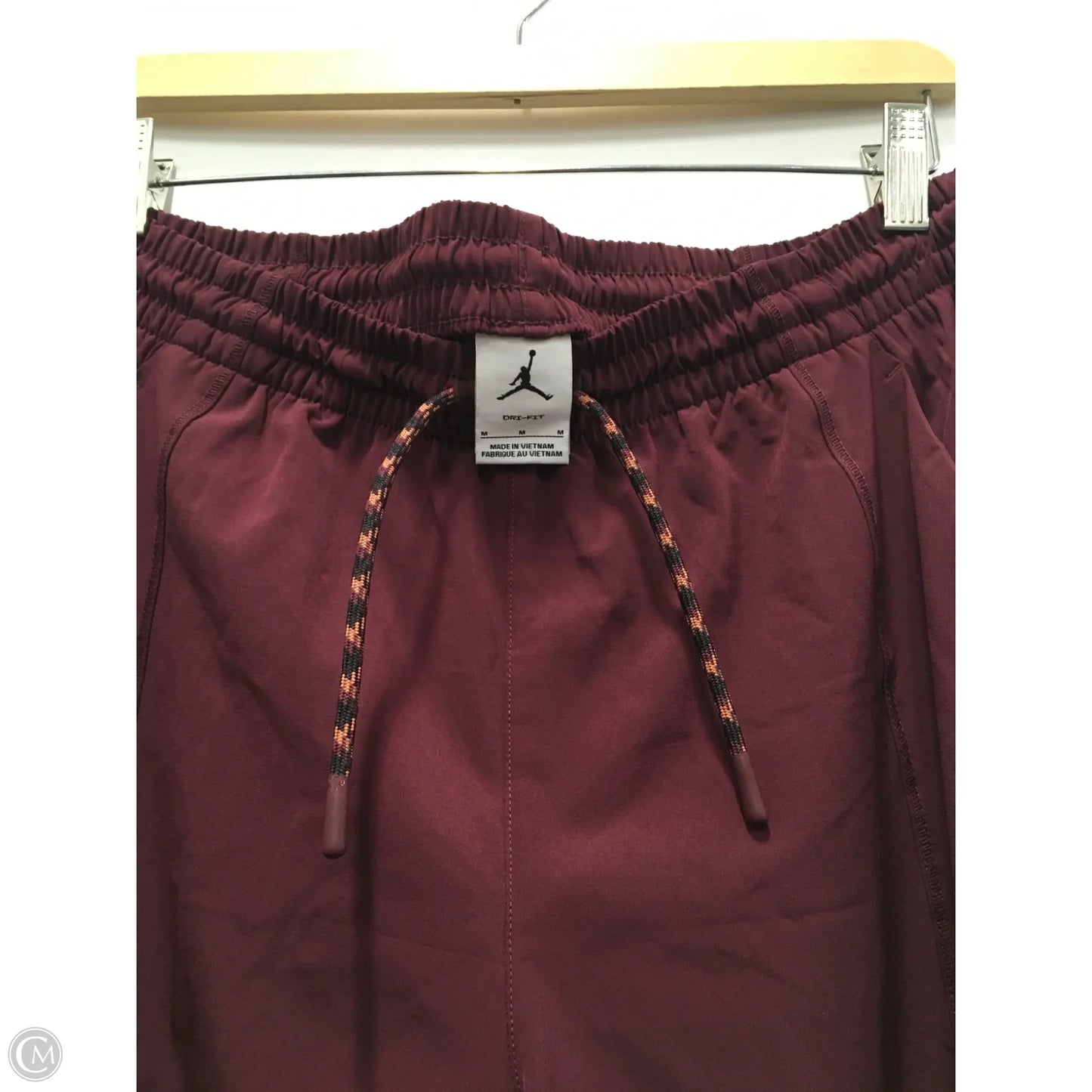 Pants Luxury Designer By Jordan In Maroon, Size: M