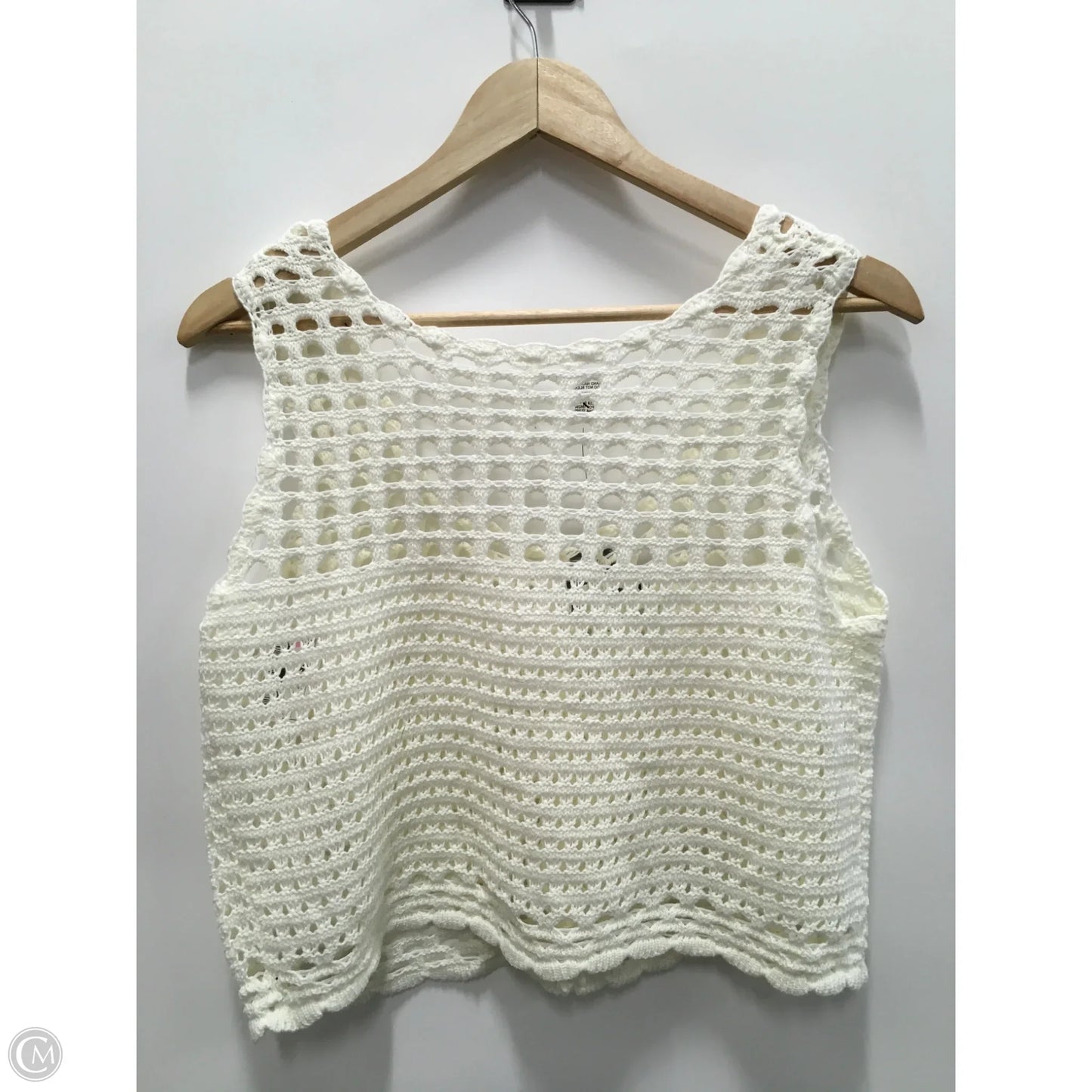 Top Sleeveless By Lulus In Cream, Size: L