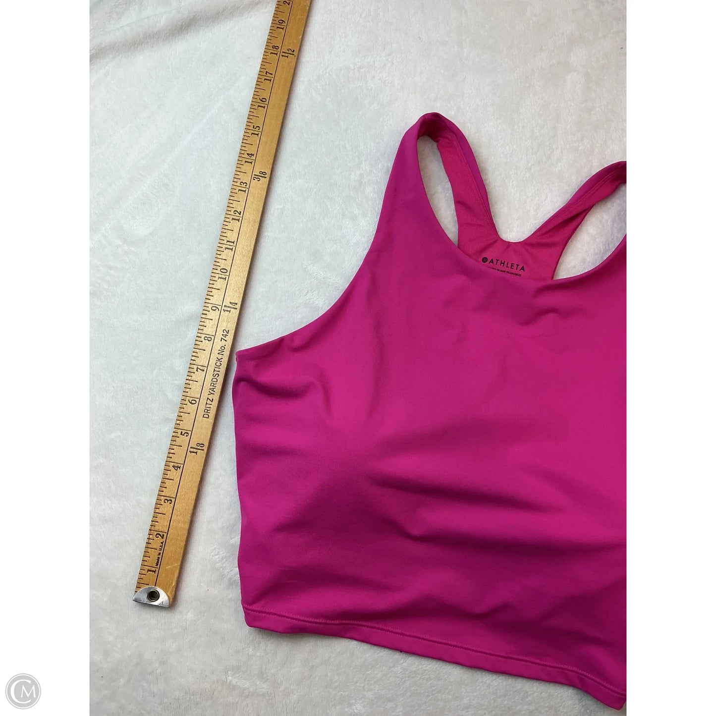 Athletic Bra By Athleta In Pink, Size: L