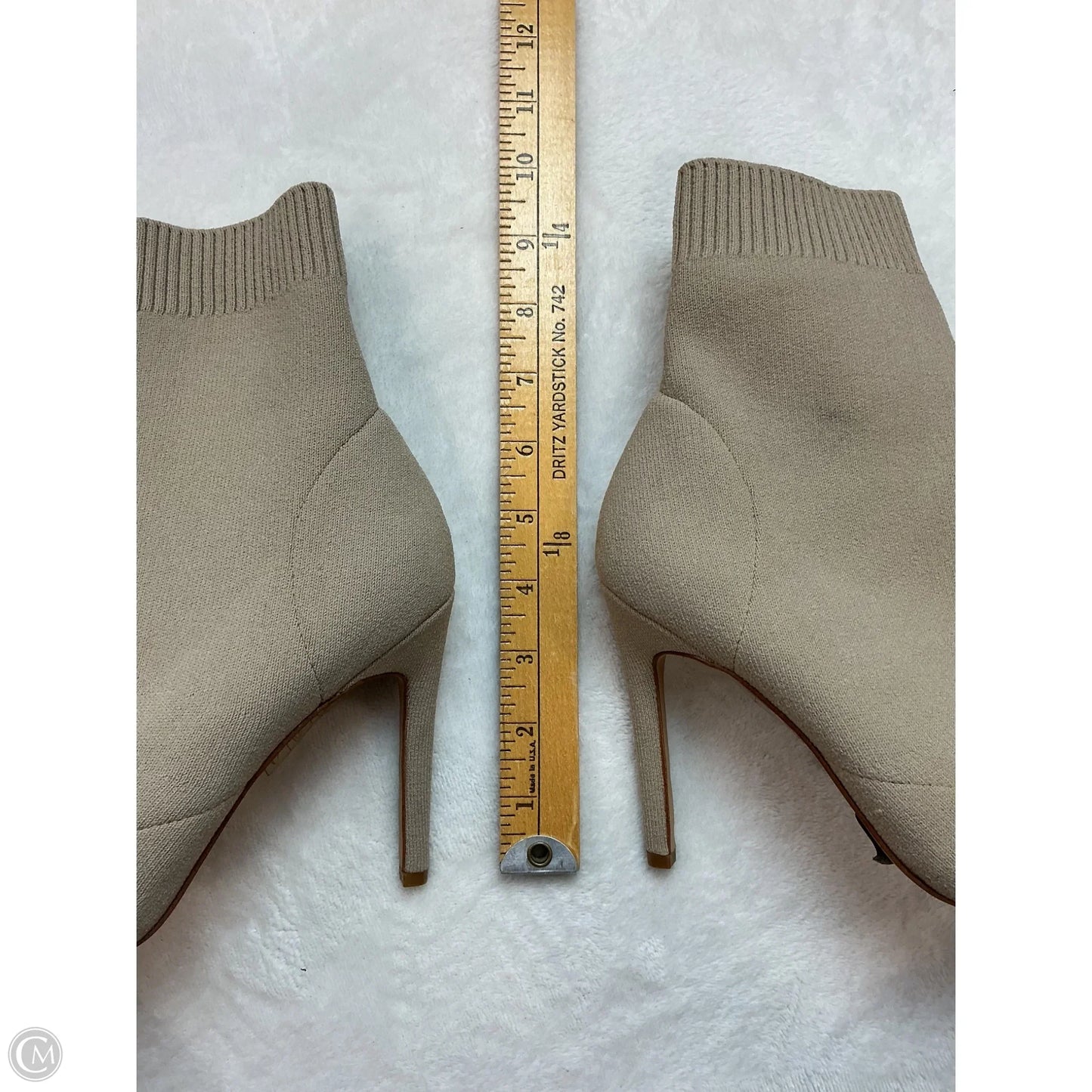 Boots Ankle Heels By Aldo In Cream, Size: 6
