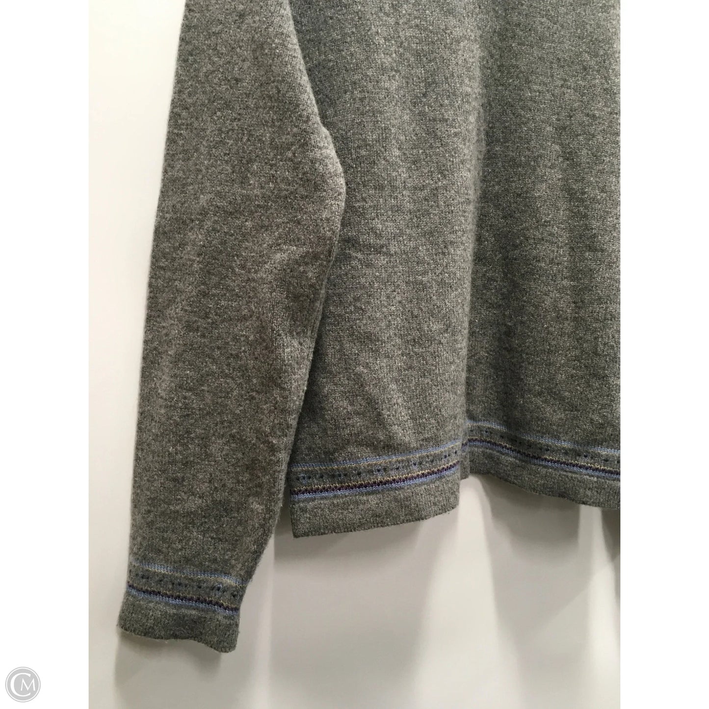 Sweater By Levis In Grey, Size: L