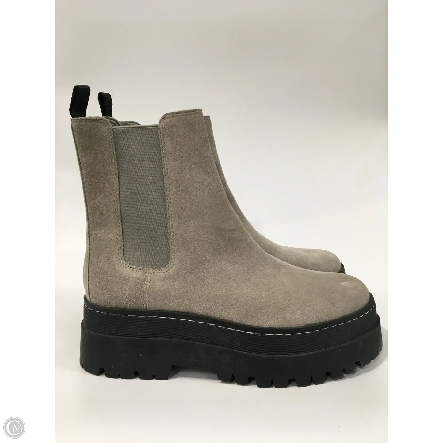 Boots Combat By Marc Fisher In Grey, Size: 8.5