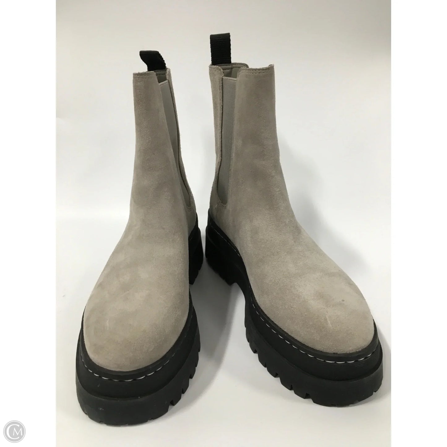 Boots Combat By Marc Fisher In Grey, Size: 8.5