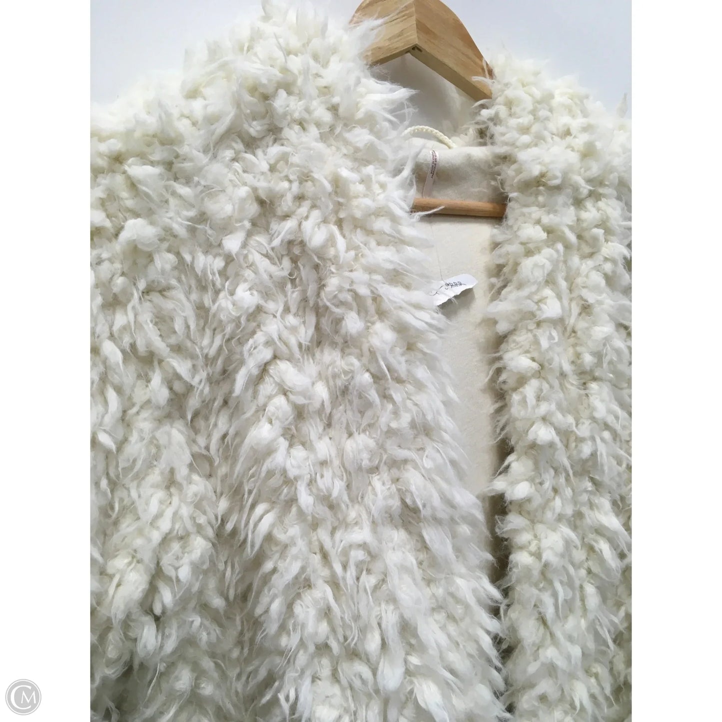 Coat Faux Fur & Sherpa By Free People In White, Size: M
