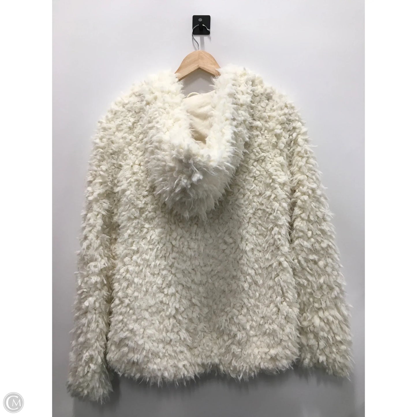Coat Faux Fur & Sherpa By Free People In White, Size: M