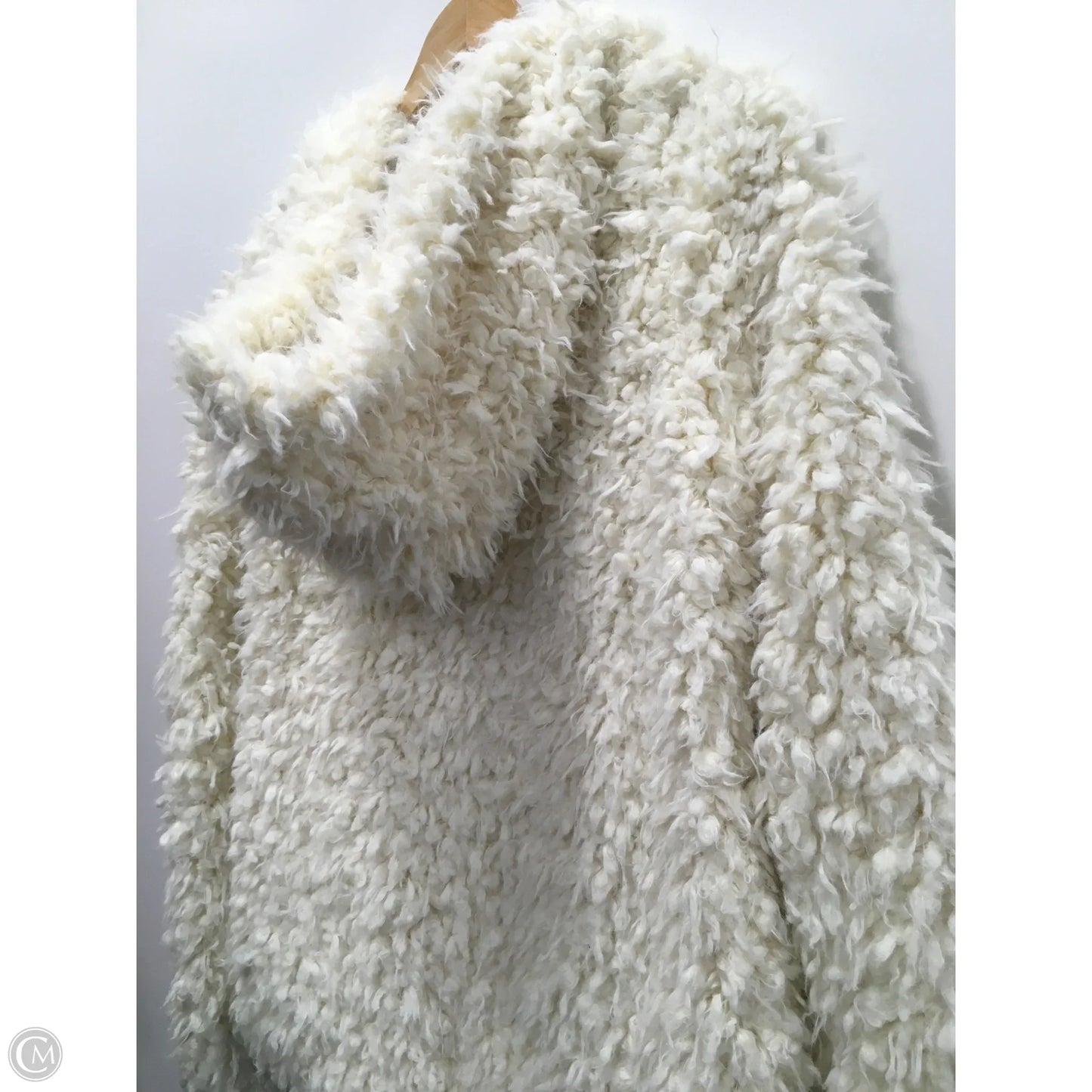 Coat Faux Fur & Sherpa By Free People In White, Size: M