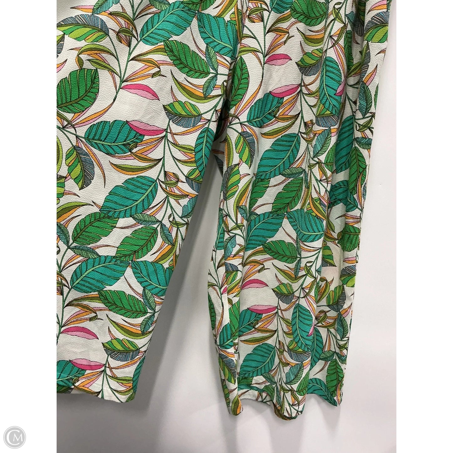 Pants Wide Leg By Rose And Olive In Tropical Print, Size: 3x