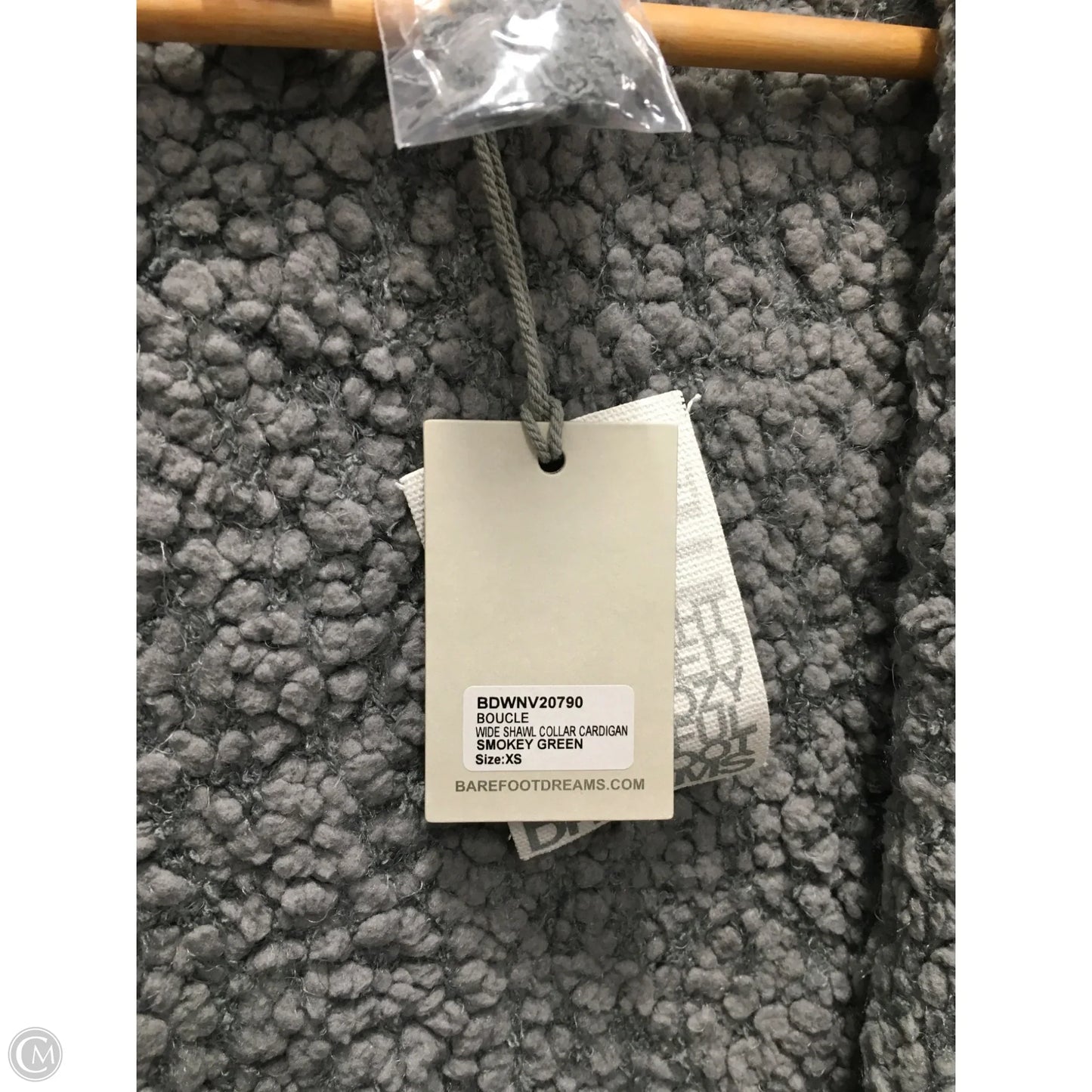 Sweater Cardigan By Barefoot Dreams In Grey, Size: Xs