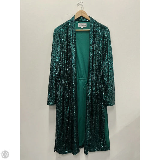 Jacket Other By Steve Madden In Teal, Size: L
