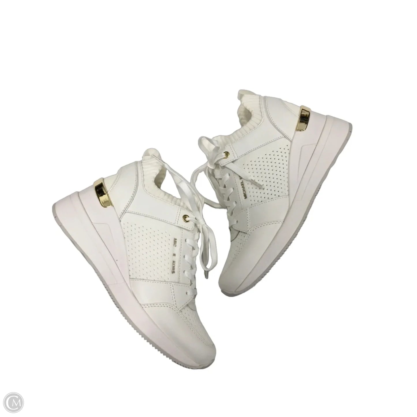 Shoes Designer By Michael Kors In White, Size: 7