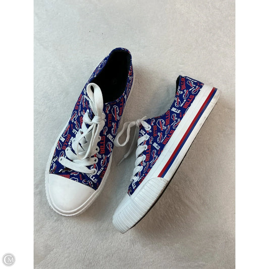 Shoes Sneakers By Clothes Mentor In Blue Red & White, Size: 8