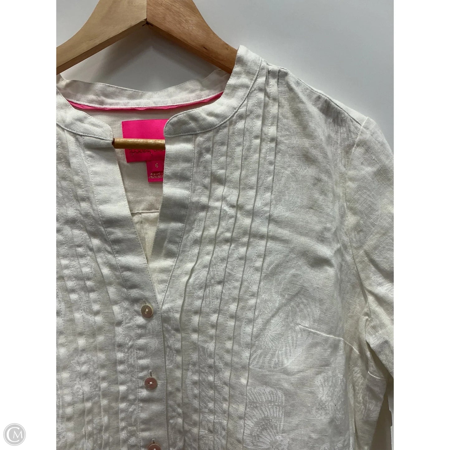 Dress Designer By Lilly Pulitzer In White, Size: M